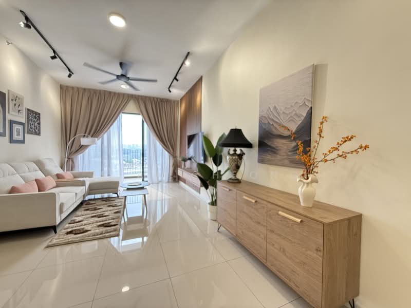 Kediaman Servis untuk Disewa di Sunway Belfield - Sean Cheong - Living Room - PropertyGuru.com.my