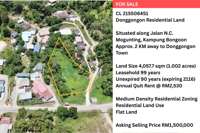 Residential Land for Sale in Penampang (Sabah) - Chin Giok Ching - PropertyGuru.com.my