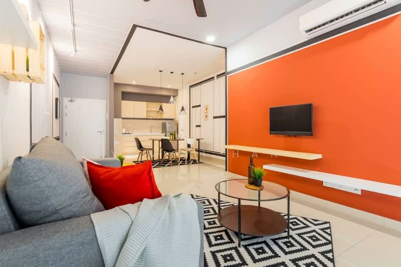 Kondominium untuk Disewa di Ceria Residence - Yam Yi Han - Living Room - PropertyGuru.com.my