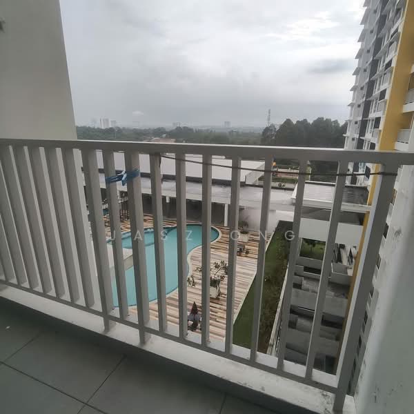 Service Residence for Sale at Twin Danga Residence - Jasz Ong - Balcony - PropertyGuru.com.my