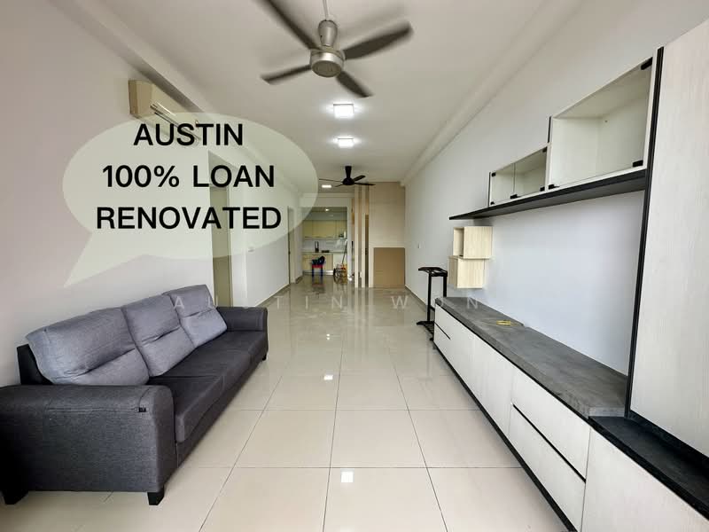 Service Residence for Sale at D'Aman Residences @ Puchong - Austin Wong - Living Room - PropertyGuru.com.my