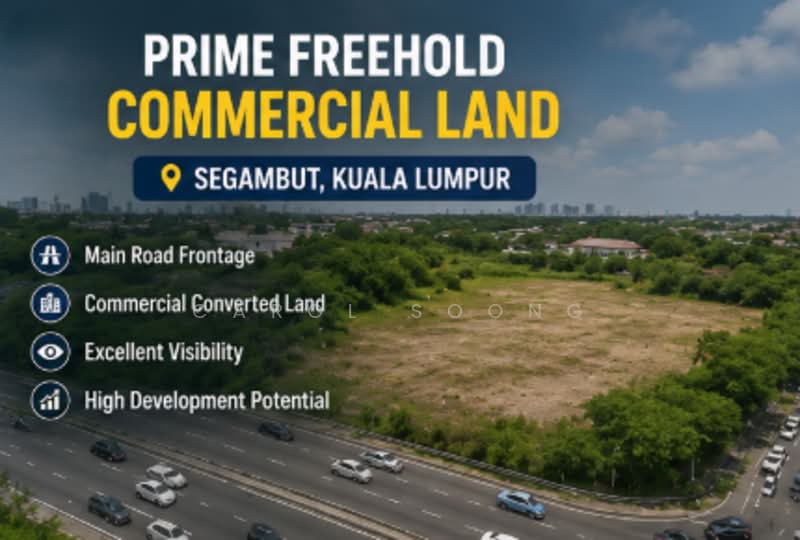 Commercial Land for Sale in Segambut (Kuala Lumpur) - Carol Soong - PropertyGuru.com.my