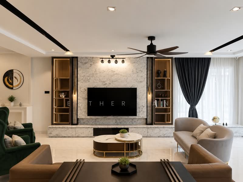 Link Bungalow for Rent in Jade Hills (Kajang) - Esther Tan - Living Room - PropertyGuru.com.my