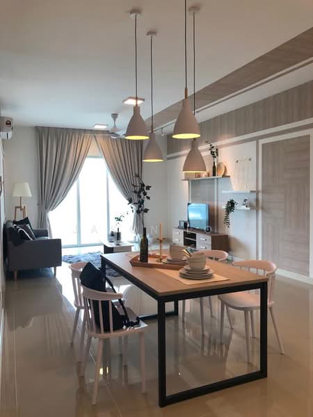 Condominium for Rent at Scenaria @ North Kiara Hills - Jason Loh - Living Room - PropertyGuru.com.my
