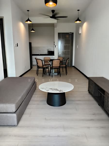 Kondominium untuk Disewa di SkyMillion Residence - Rosma SK - Sharing living room - PropertyGuru.com.my