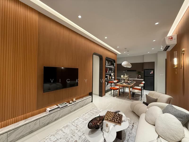 Service Residence for Sale at Paragon Gateway - Vicky Wong - Living Room - PropertyGuru.com.my