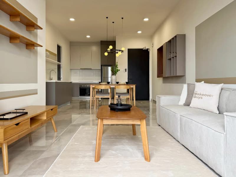 Servis Apartment untuk Disewa di Kensho Residence - Yong . - Living Room - PropertyGuru.com.my