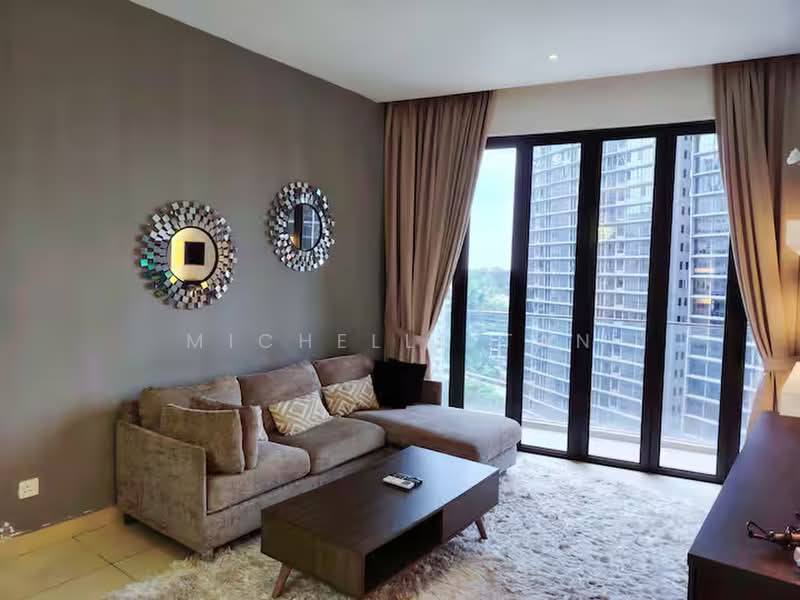Service Residence for Rent at KL Gateway Premium Residences - Michelle Tan - Living Room - PropertyGuru.com.my