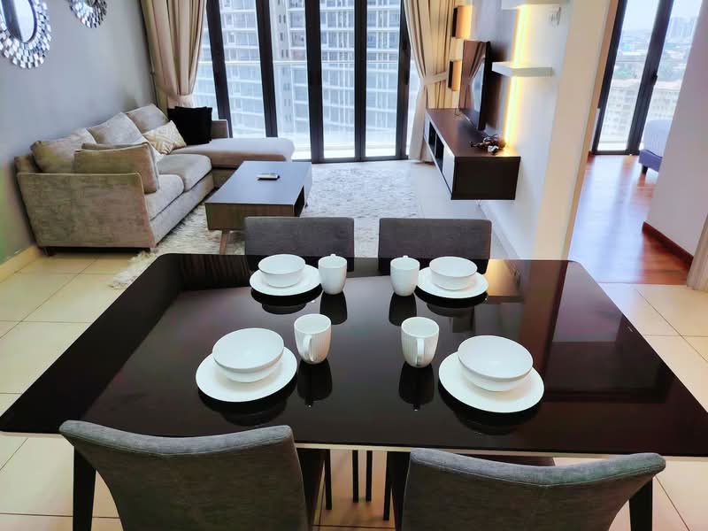 Service Residence for Rent at KL Gateway Premium Residences - Michelle Tan - Living Room - PropertyGuru.com.my
