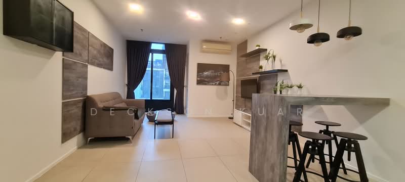 Service Residence for Rent at Arcoris SOHO - Deckson Kuar - Living Room - PropertyGuru.com.my