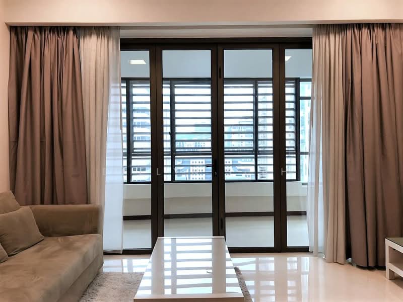 Servis Apartment untuk Disewa di i-Zen @ Kiara 2 - Evelyn Seah - Living Room - PropertyGuru.com.my