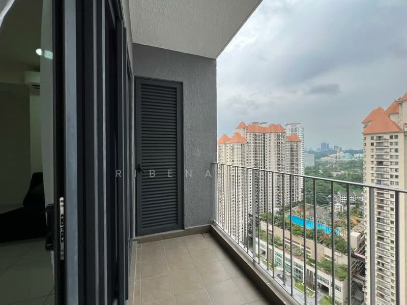 Servis Apartment untuk Disewa di The Era @ Duta North - Ribena Lee - Balcony - PropertyGuru.com.my