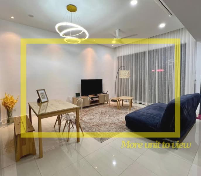 Kondominium untuk Disewa di One Cochrane Residence - Ken Lee - Living Room - PropertyGuru.com.my