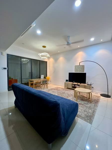 Kondominium untuk Disewa di One Cochrane Residence - Ken Lee - Living Room - PropertyGuru.com.my