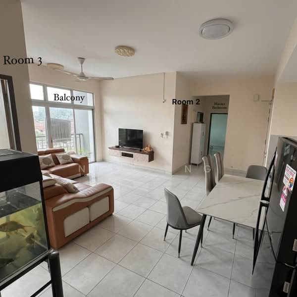 Pangsapuri untuk Dijual di Amber Height - Niko Ong - Living Room - PropertyGuru.com.my