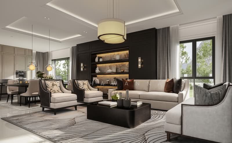 Semi-Detached House for Sale in Puteri Harbour (Iskandar Puteri (Nusajaya)) - Shashawanna . - Living Room - PropertyGuru.com.my