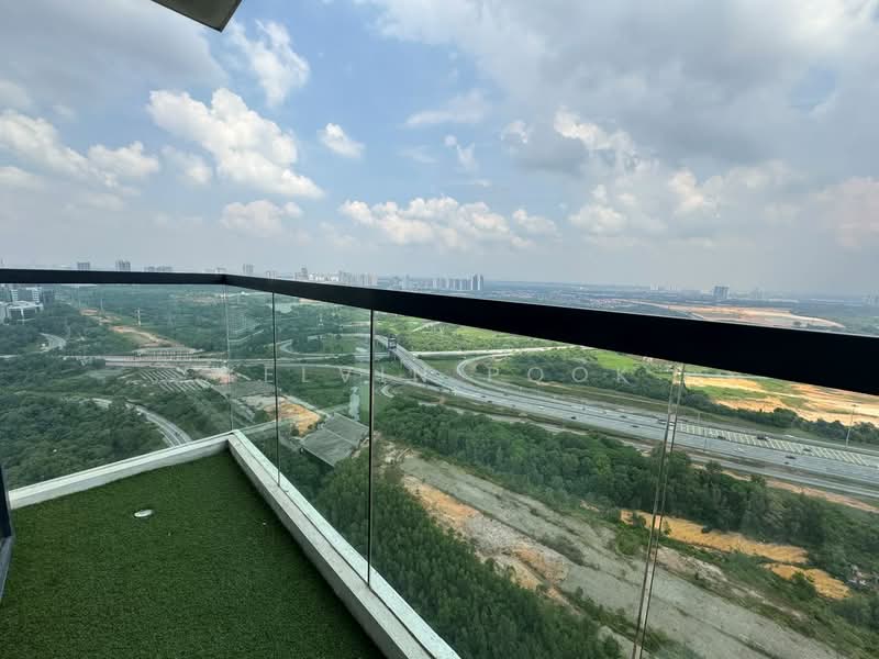 Kediaman Servis untuk Dijual di SkyPark @ Cyberjaya - Kelvin Pook - Balcony - PropertyGuru.com.my
