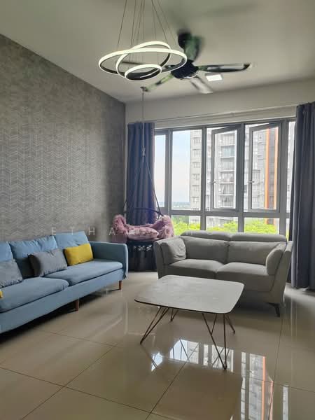 Service Residence for Rent at Gravit8, Klang - Ethan Chong - Living Room - PropertyGuru.com.my
