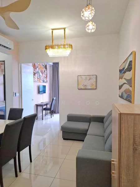 Servis Apartment untuk Disewa di Zentro Residences Serviced Apartment - Elyn Soo - Living Room - PropertyGuru.com.my