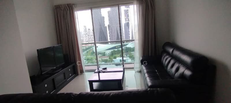 Service Residence for Rent at Solaris Dutamas - CK Wong - Living Room - PropertyGuru.com.my