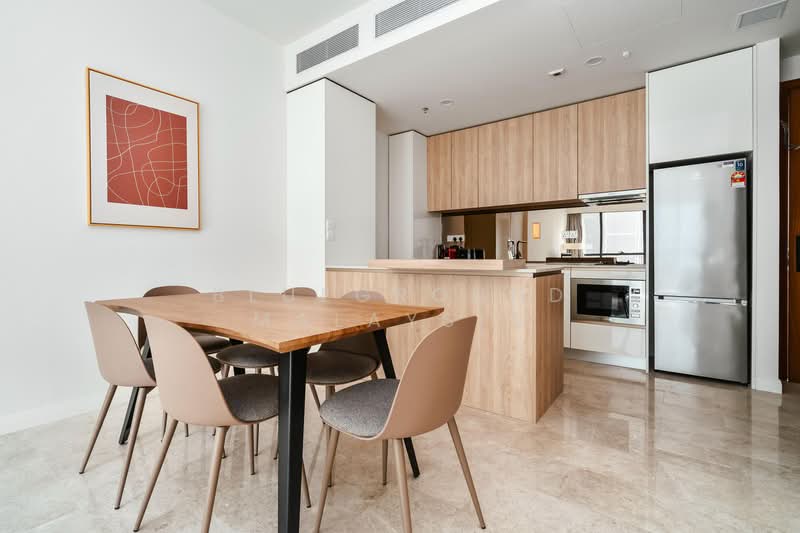 Condominium for Rent at TRX Residences - Blueground Malaysia - Dining Room - PropertyGuru.com.my