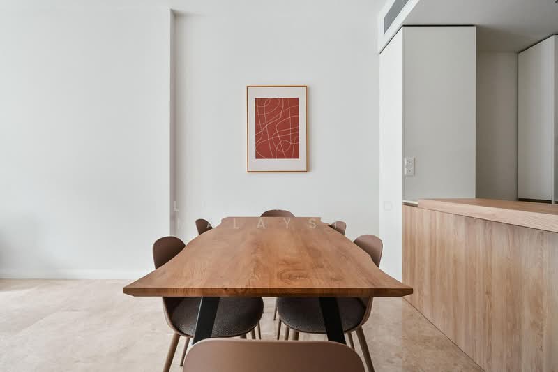Condominium for Rent at TRX Residences - Blueground Malaysia - Dining Room - PropertyGuru.com.my