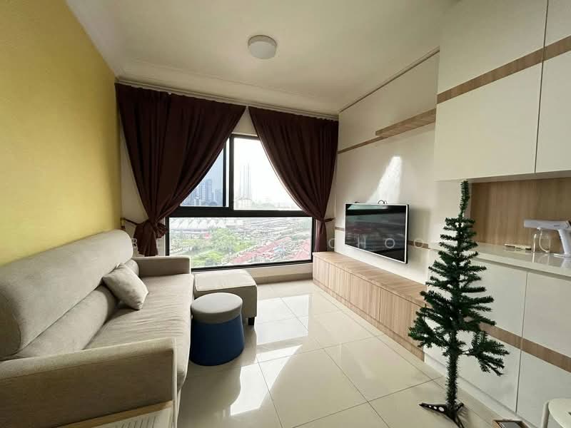 Service Residence for Sale at V@SUMMERPLACE - Belinda Choo - Living Room - PropertyGuru.com.my