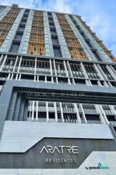 Service Residence for Sale at AraTre' Residences - Lenz Tee - Exterior - PropertyGuru.com.my