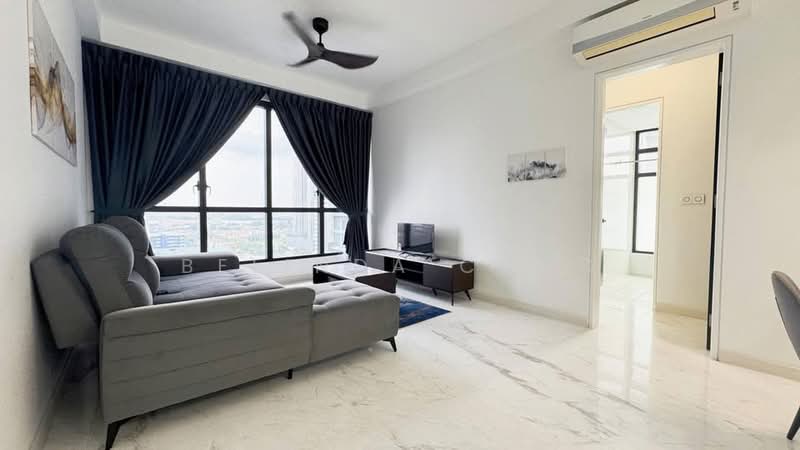 Service Residence for Sale at Setia Sky 88 - Belinda Choo - Living Room - PropertyGuru.com.my