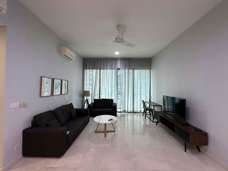 Servis Apartment untuk Disewa di Vogue Suites One - Desmond Low - Living Room - PropertyGuru.com.my