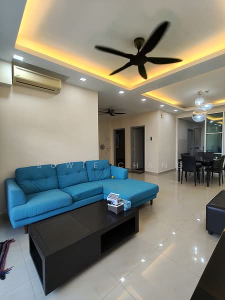 Kondominium untuk Disewa di Semarak @ Taman Raintree - Bowie Chang - Living Room - PropertyGuru.com.my