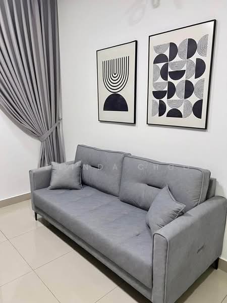 Service Residence for Sale at TRELLIS RESIDENCES - Belinda Choo - Living Room - PropertyGuru.com.my