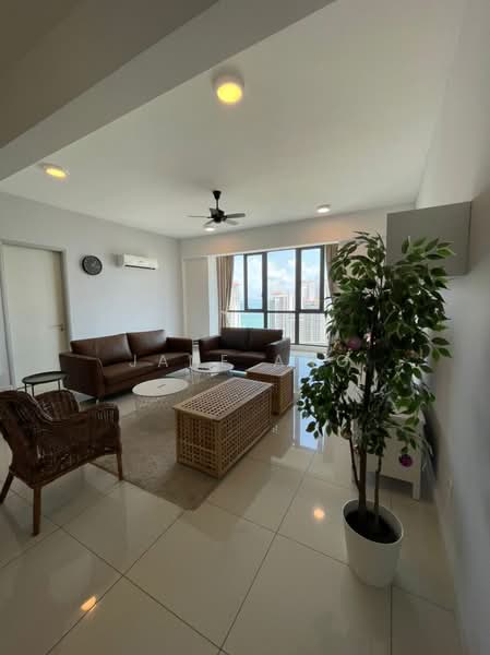 Servis Apartment untuk Dijual di Jazz Residences - Jane Ang - Living Room - PropertyGuru.com.my