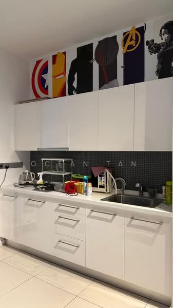 Service Residence for Sale at Cascades Residency - Ocean Tan - Kitchen - PropertyGuru.com.my