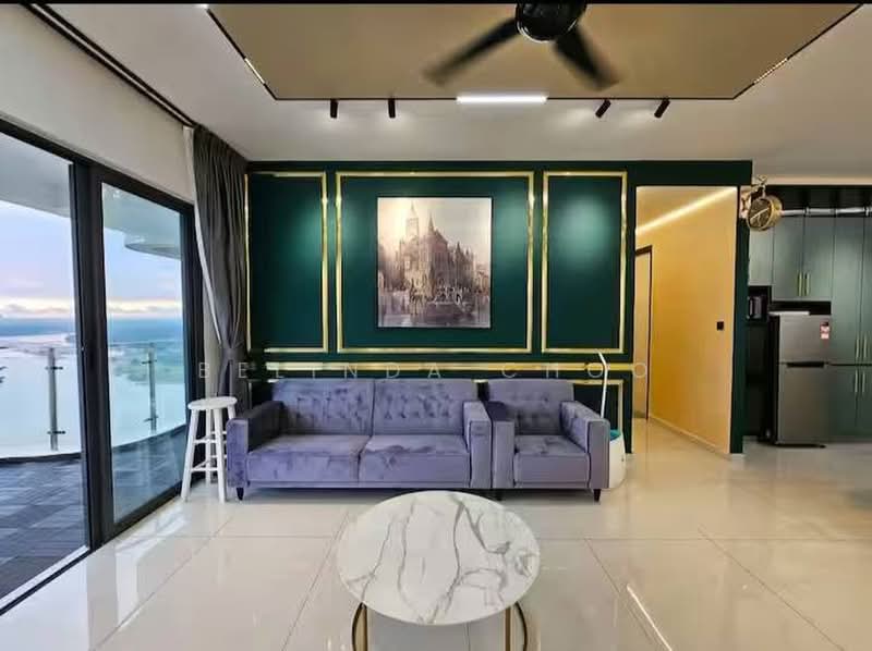 Kondominium untuk Dijual di Bay Laurel @ Country Garden Danga Bay - Belinda Choo - Living Room - PropertyGuru.com.my