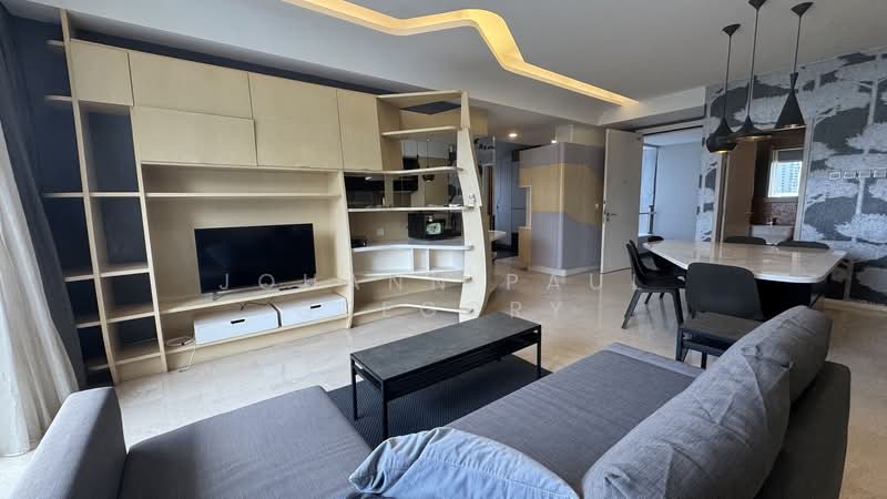 Servis Apartment untuk Disewa di Verve Suites - Johann Paul Gregory - Living Room - PropertyGuru.com.my