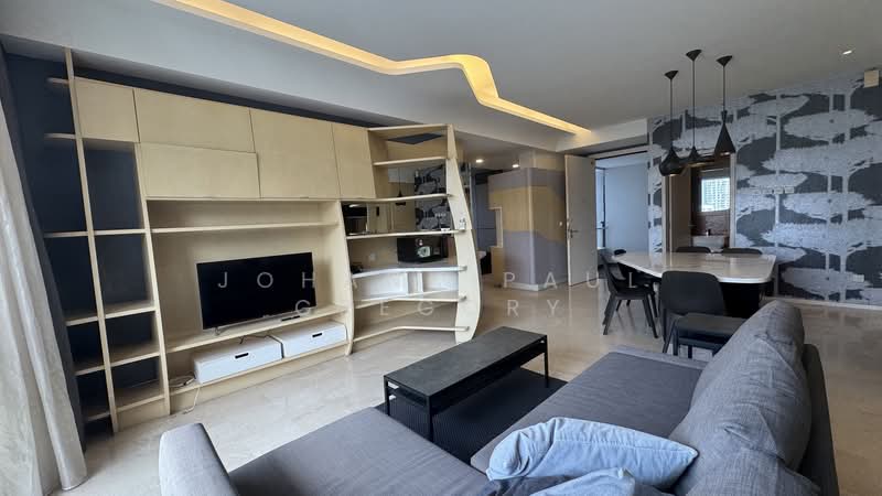 Servis Apartment untuk Disewa di Verve Suites - Johann Paul Gregory - Living Room - PropertyGuru.com.my