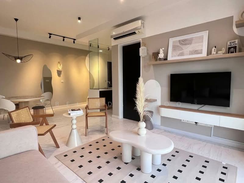 Service Residence for Sale at Setia Sky 88 - Belinda Choo - Living Room - PropertyGuru.com.my