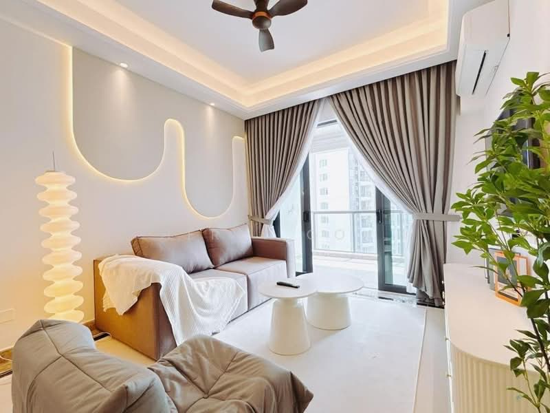Servis Apartment untuk Disewa di Space Residency - Herry Goh - Living Room - PropertyGuru.com.my