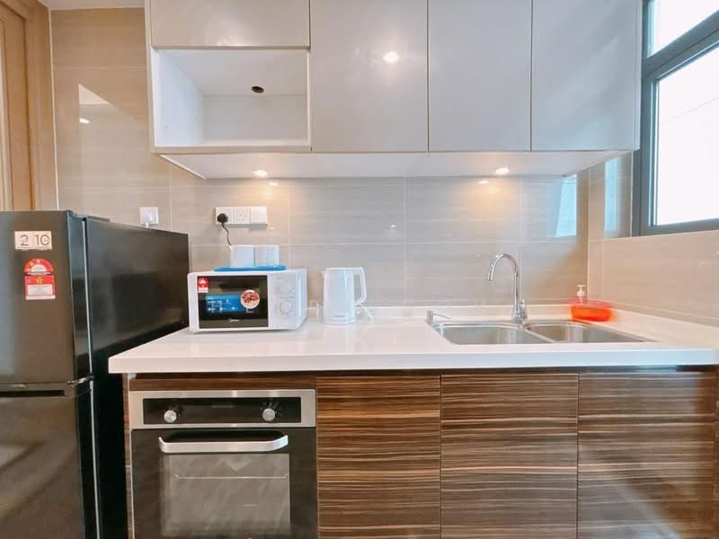 Servis Apartment untuk Disewa di Space Residency - Herry Goh - Kitchen - PropertyGuru.com.my