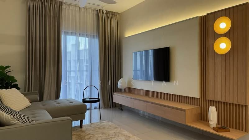 Servis Apartment untuk Disewa di D'Quince Residences - Derrick Tan - Living Room - PropertyGuru.com.my