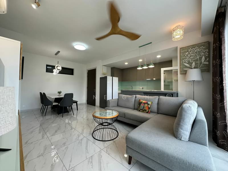 Kondominium untuk Disewa di South Brooks - Jane Goh - Living Room - PropertyGuru.com.my