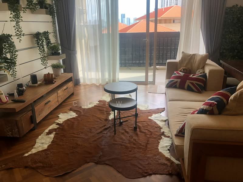 Condominium for Rent at Quayside Seafront Resort Condominiums - Chiew Bee - Living Room - PropertyGuru.com.my
