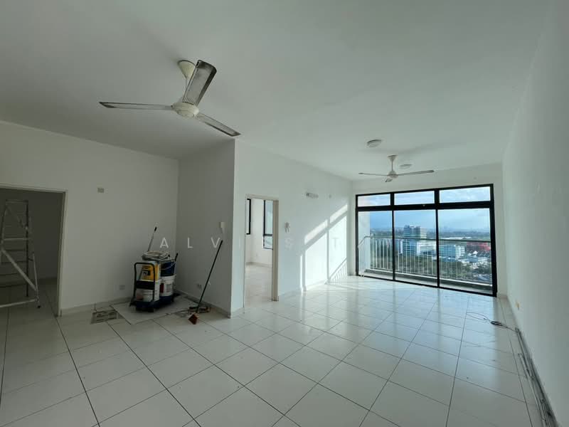 Servis Apartment untuk Disewa di Sky Peak Residences - Alviss Tay - Living Room - PropertyGuru.com.my