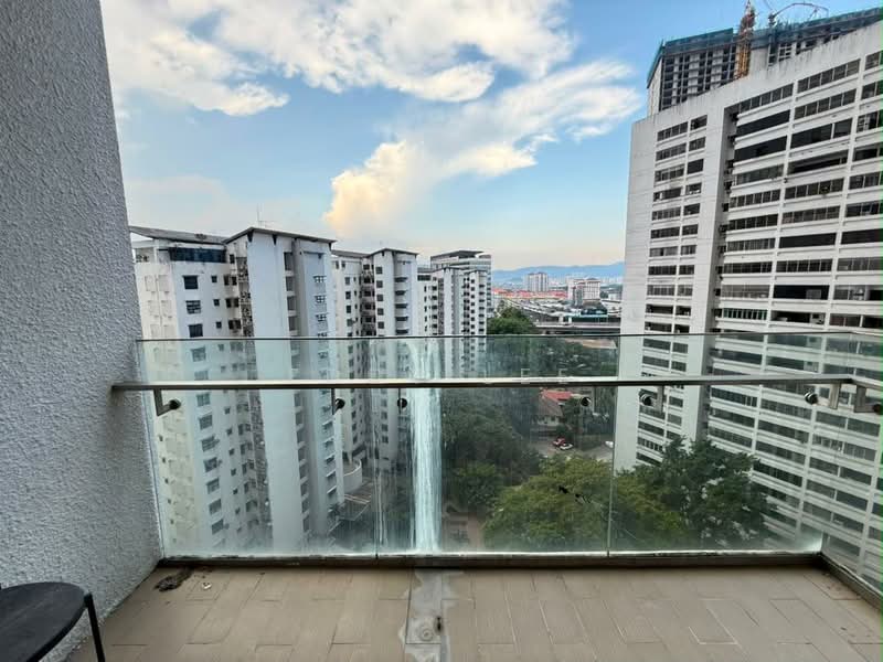 Service Residence for Rent at The Elements - Eddy Lee - Balcony - PropertyGuru.com.my