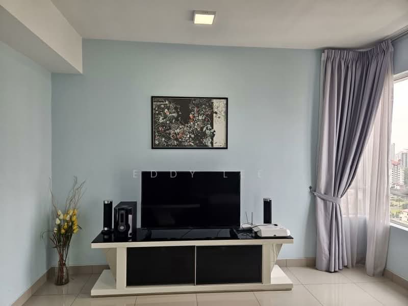 Service Residence for Rent at Solaris Dutamas - Eddy Lee - Living Room - PropertyGuru.com.my