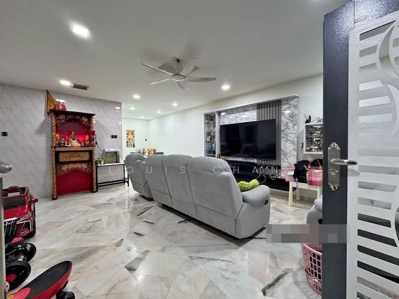 Rumah Teres 2 Tingkat untuk Dijual di Taman Pendamar Indah 2 (Klang) - Louis Chan - Living Room - PropertyGuru.com.my