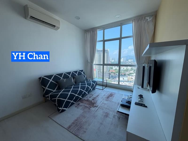 Servis Apartment untuk Dijual di Straits Garden Suite - YH Chan - Living Room - PropertyGuru.com.my