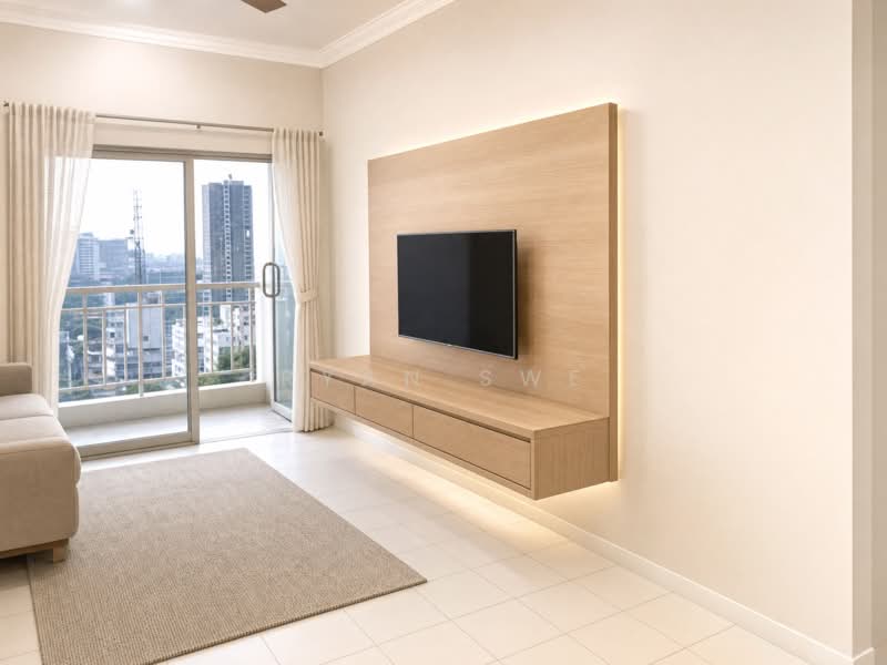 Condominium for Sale at Plaza Menjalara - Ryan Swe - Living Room - PropertyGuru.com.my