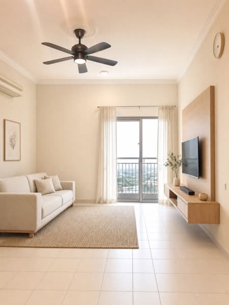 Condominium for Sale at Plaza Menjalara - Ryan Swe - Living Room - PropertyGuru.com.my